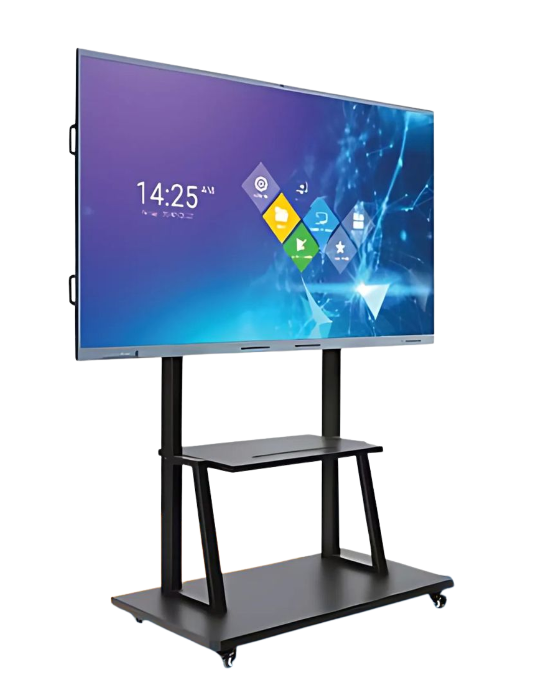 INTERACTIVE FLAT PANEL DISPLAY